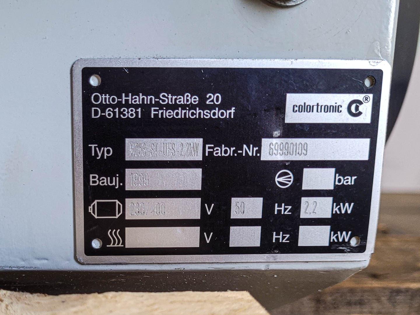 Colortronic M253-ST-UFS-2.2KW - Гранулятор - image 9