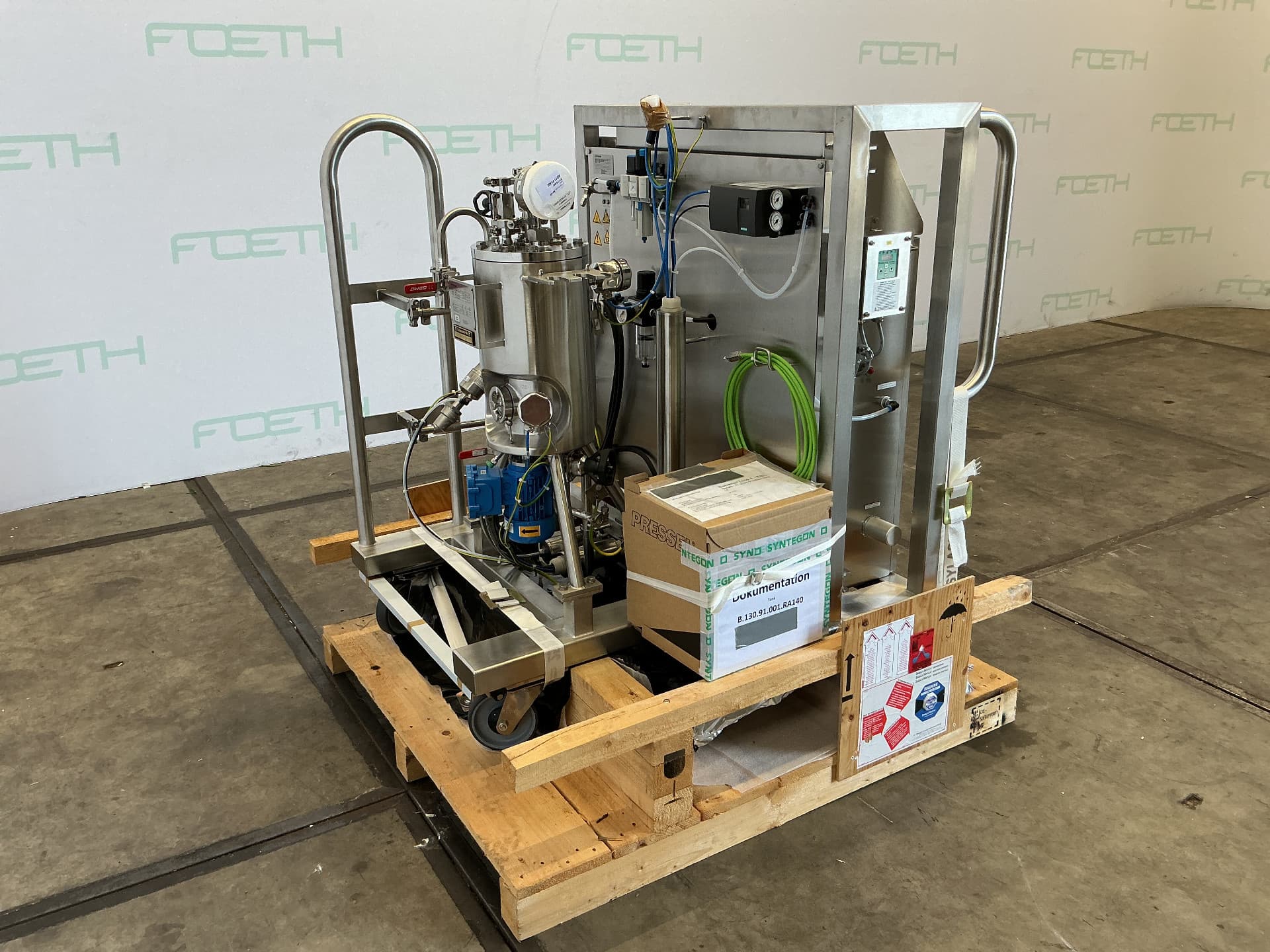 Pharmatec GmbH 6 Ltr mobile pharma reactor - NEW. - Реактор из нержавеющей стали - image 1