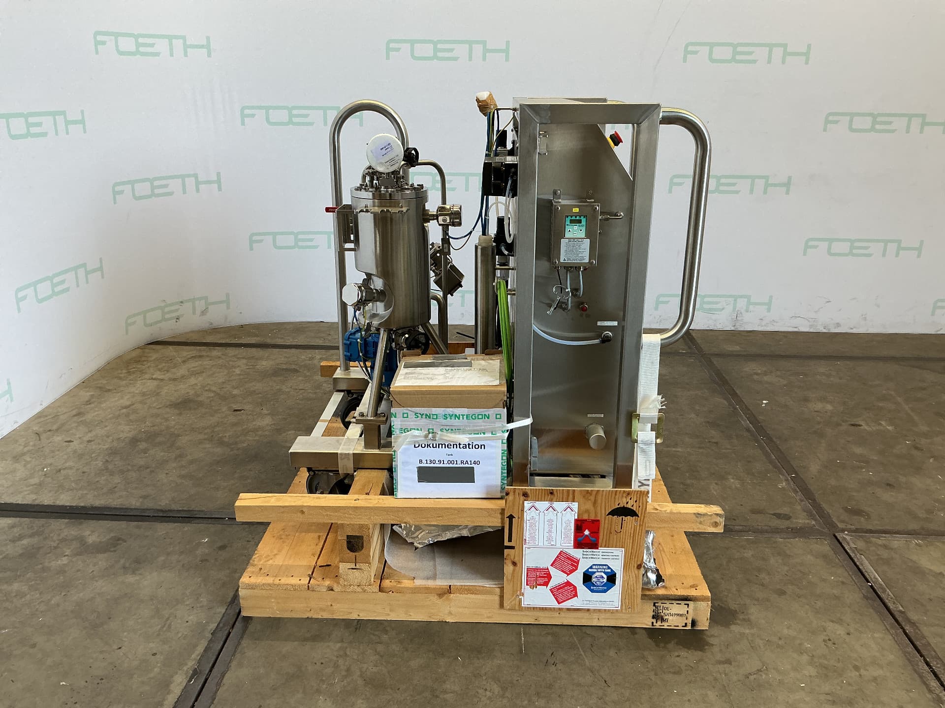 Pharmatec GmbH 6 Ltr mobile pharma reactor - NEW. - Реактор из нержавеющей стали - image 2