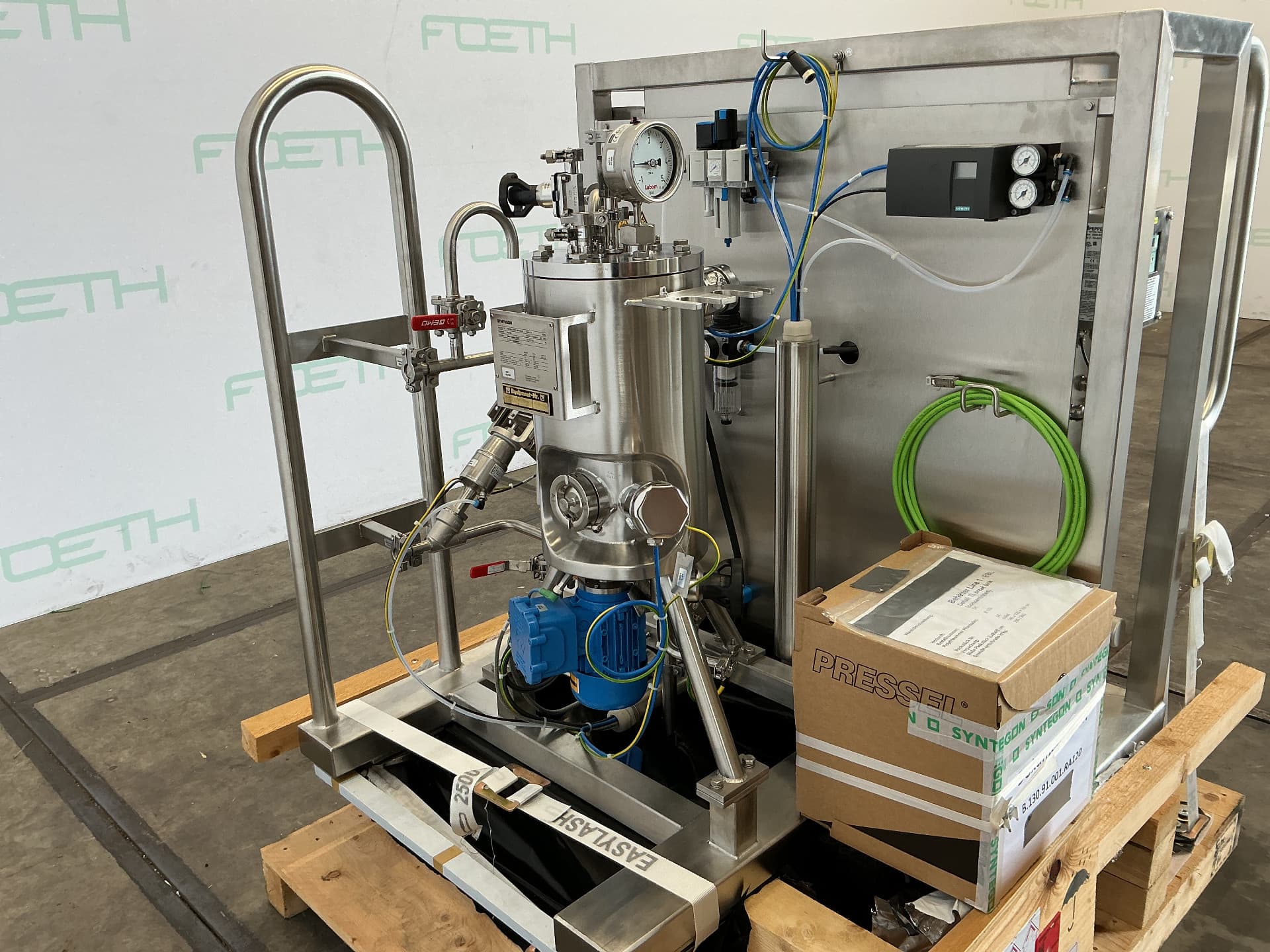 Pharmatec GmbH 6 Ltr mobile pharma reactor - NEW - Реактор из нержавеющей стали - image 4
