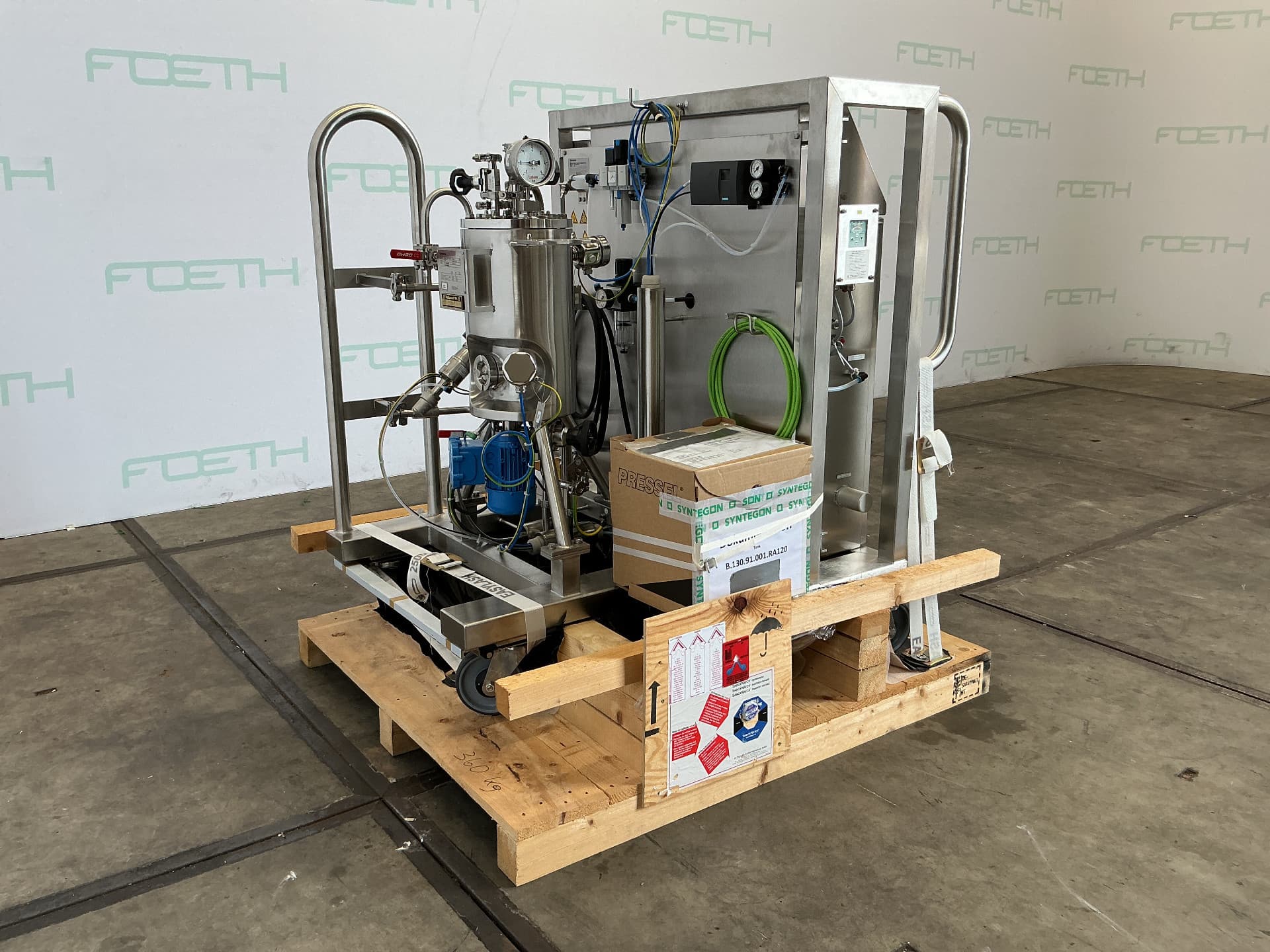 Pharmatec GmbH 6 Ltr mobile pharma reactor - NEW - Реактор из нержавеющей стали - image 1