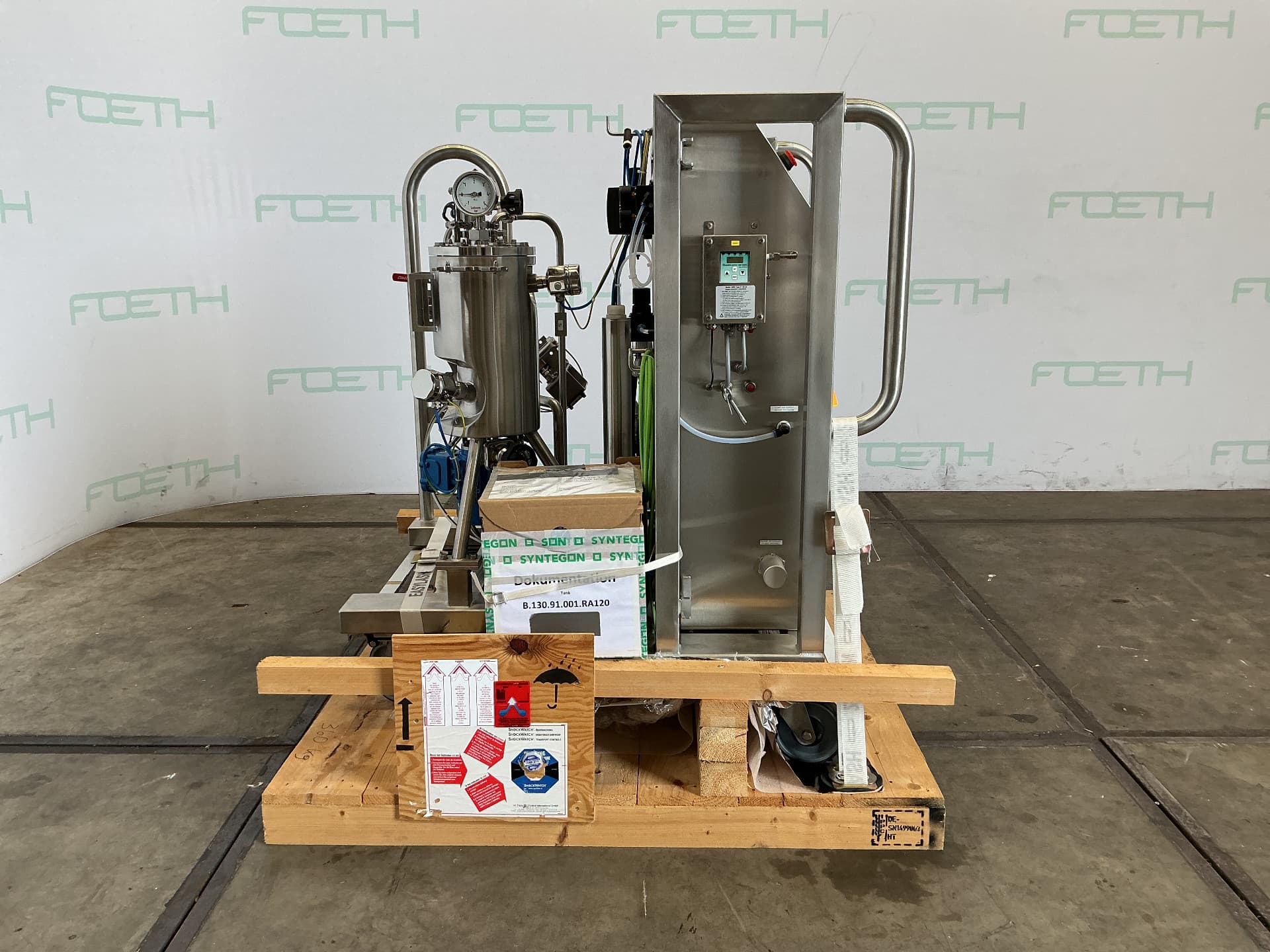 Pharmatec GmbH 6 Ltr mobile pharma reactor - NEW - Реактор из нержавеющей стали - image 2