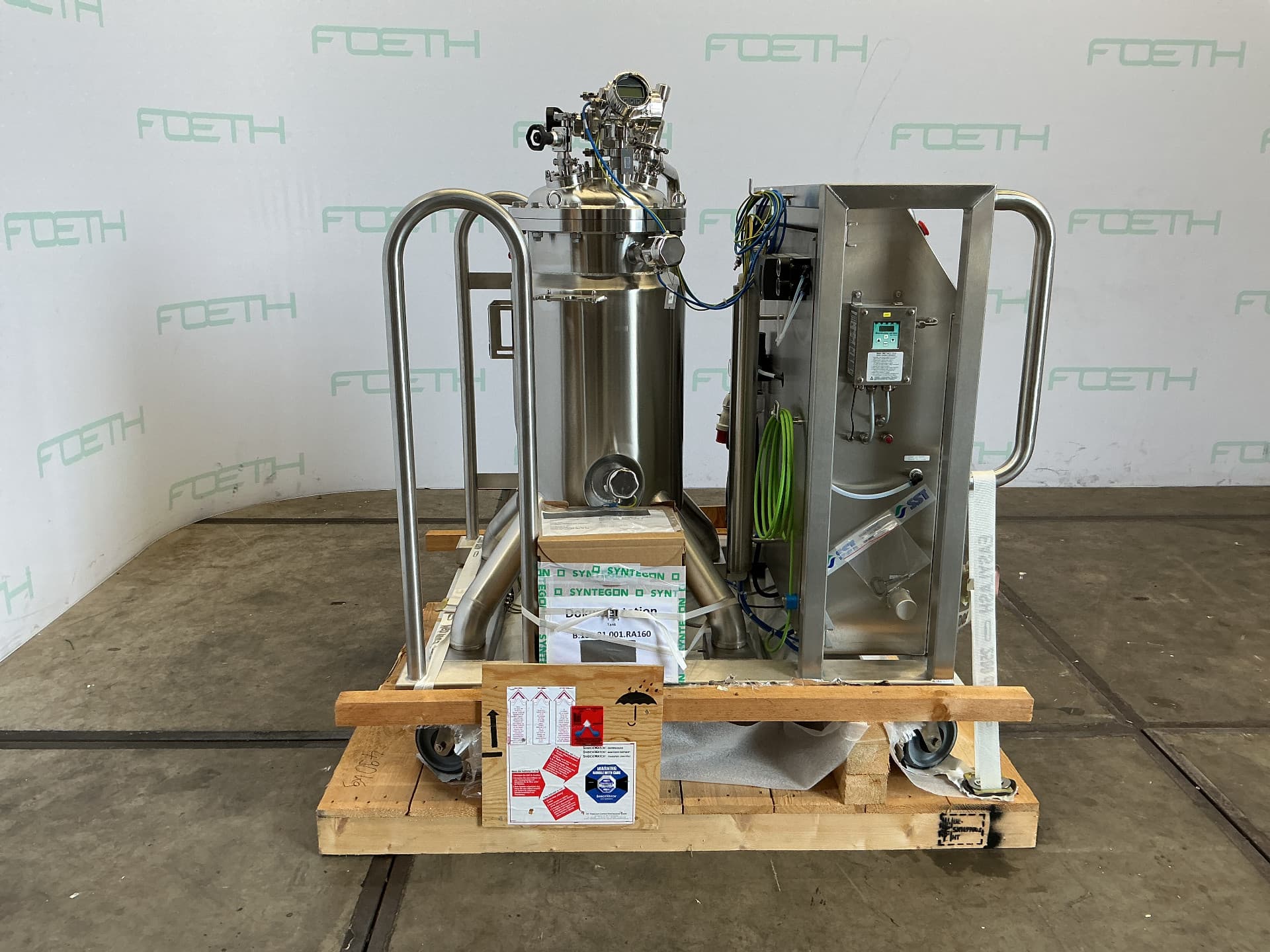 Pharmatec GmbH 65 Ltr mobile pharma reactor - NEW - Реактор из нержавеющей стали - image 2