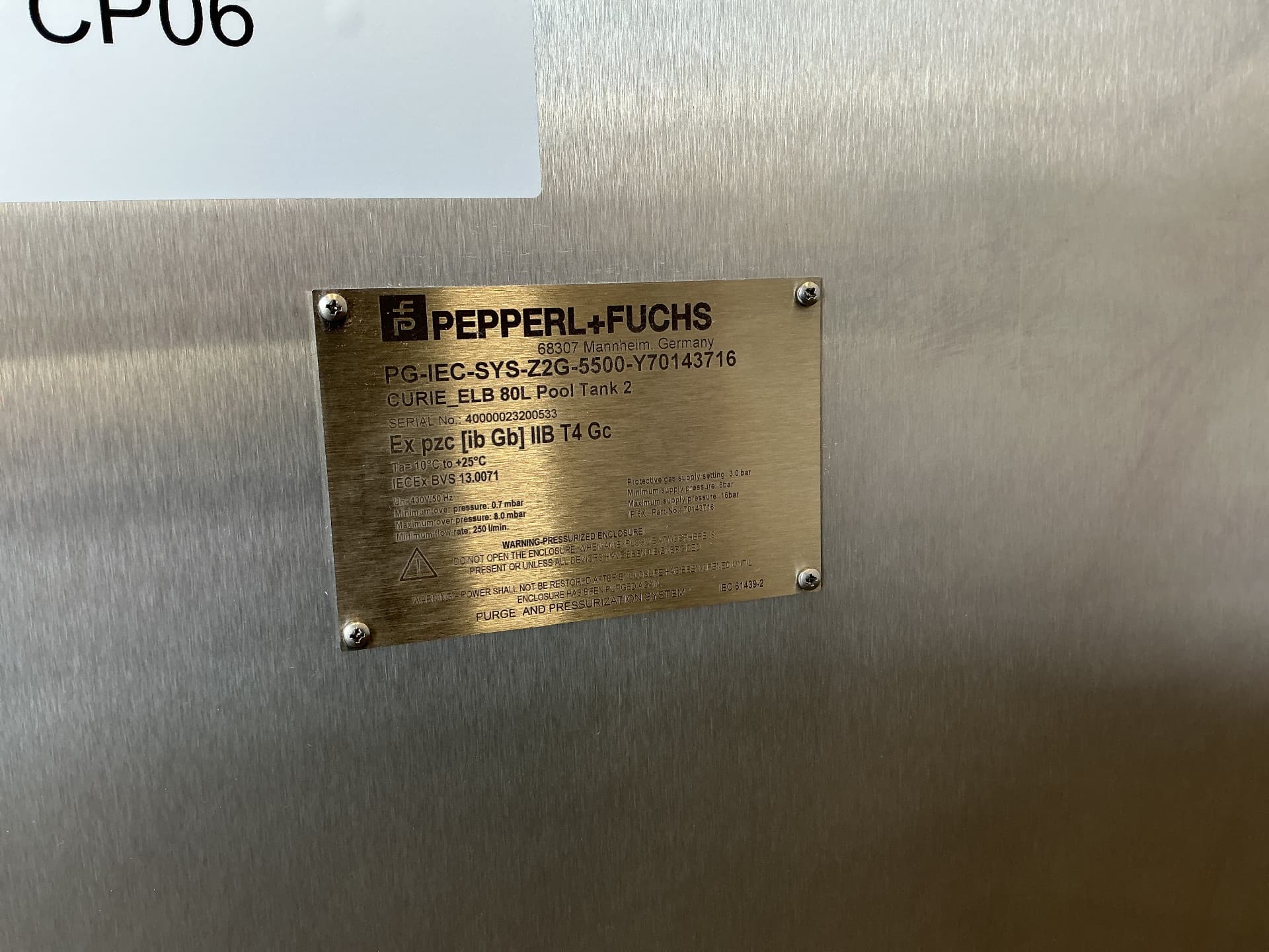 Pharmatec GmbH 65 Ltr mobile pharma reactor - NEW - Реактор из нержавеющей стали - image 15