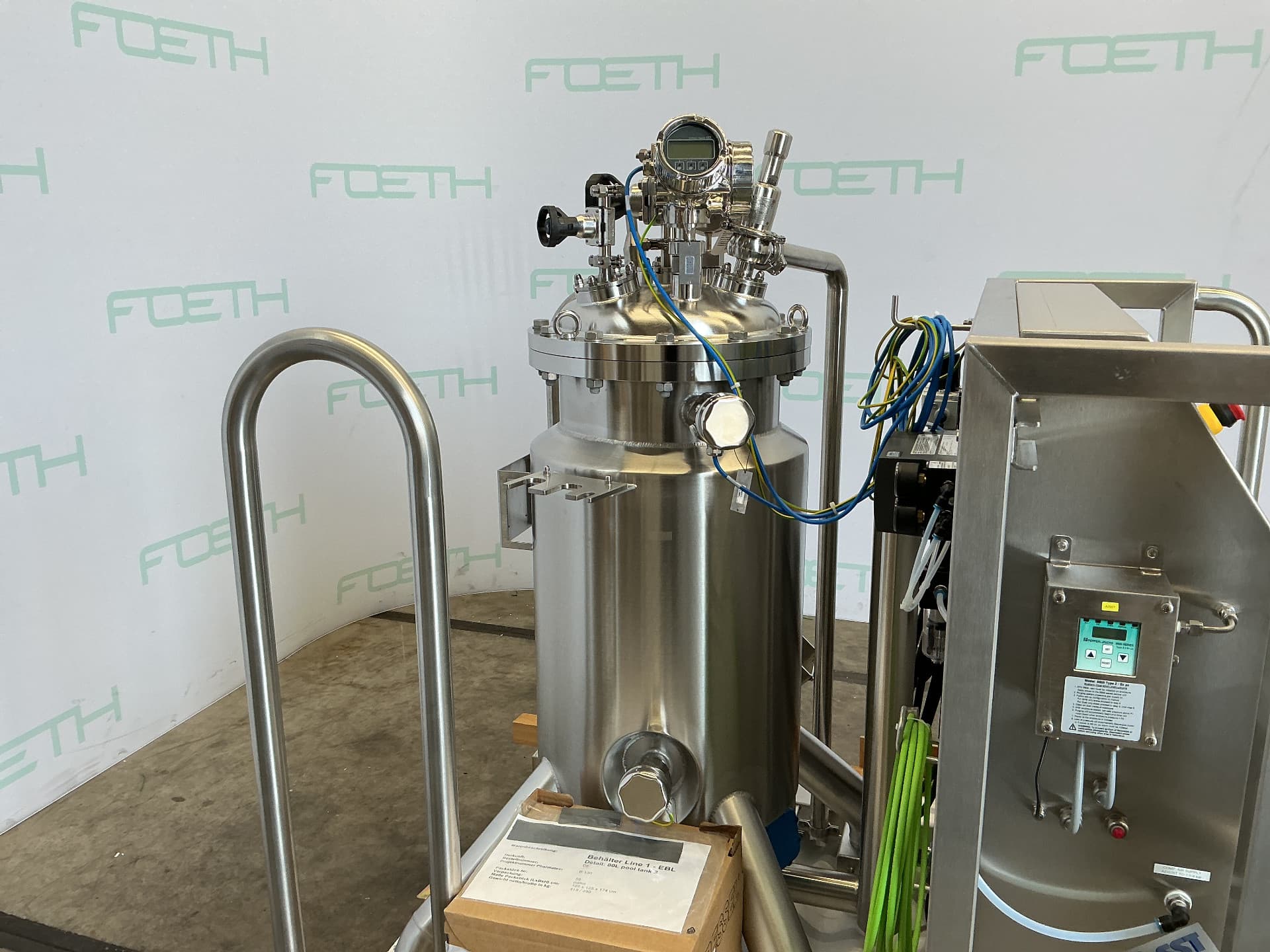 Pharmatec GmbH 65 Ltr mobile pharma reactor - NEW - Реактор из нержавеющей стали - image 4