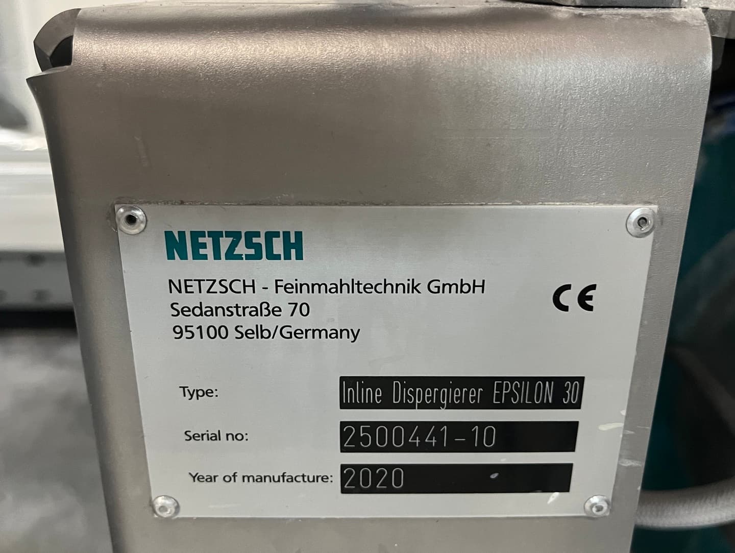 Netzsch Epsilon-30 Inline Disperger - Поточные диспергатор - image 6
