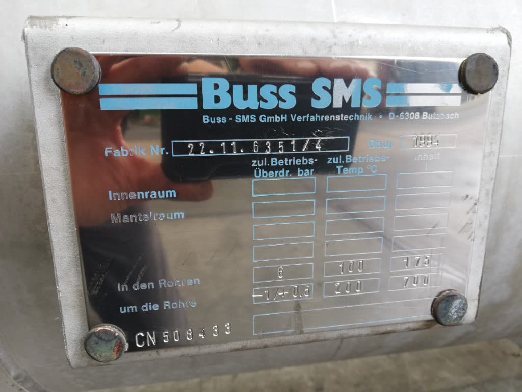 Buss-SMS 41 m2 - Кожухотрубчатый теплообменник - image 10