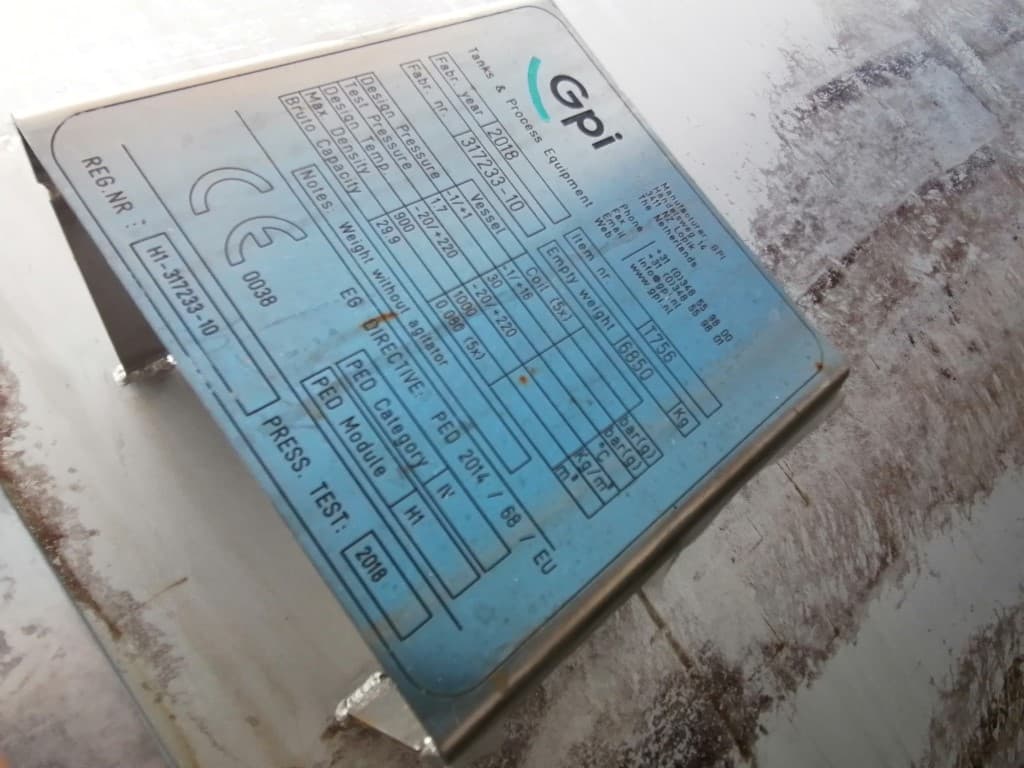 GPI 30m3 Vacuum steam distillation - Реактор из нержавеющей стали - image 10