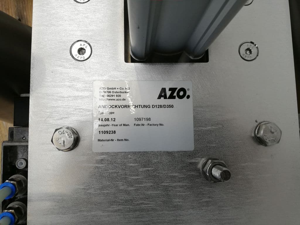 AZO Docking device D128/D350 - Машина фасовки порошков - image 5