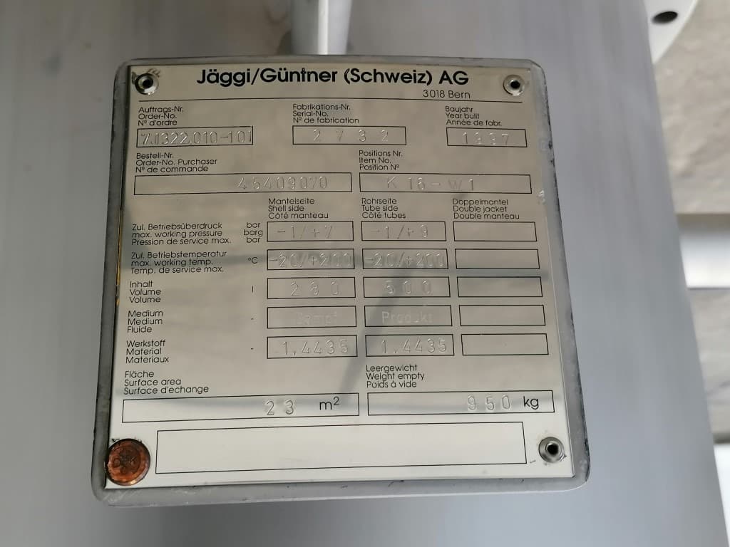 Jaeggi Bern VKR 70 22 m2 - Испаритель с падающей пленкой - image 7