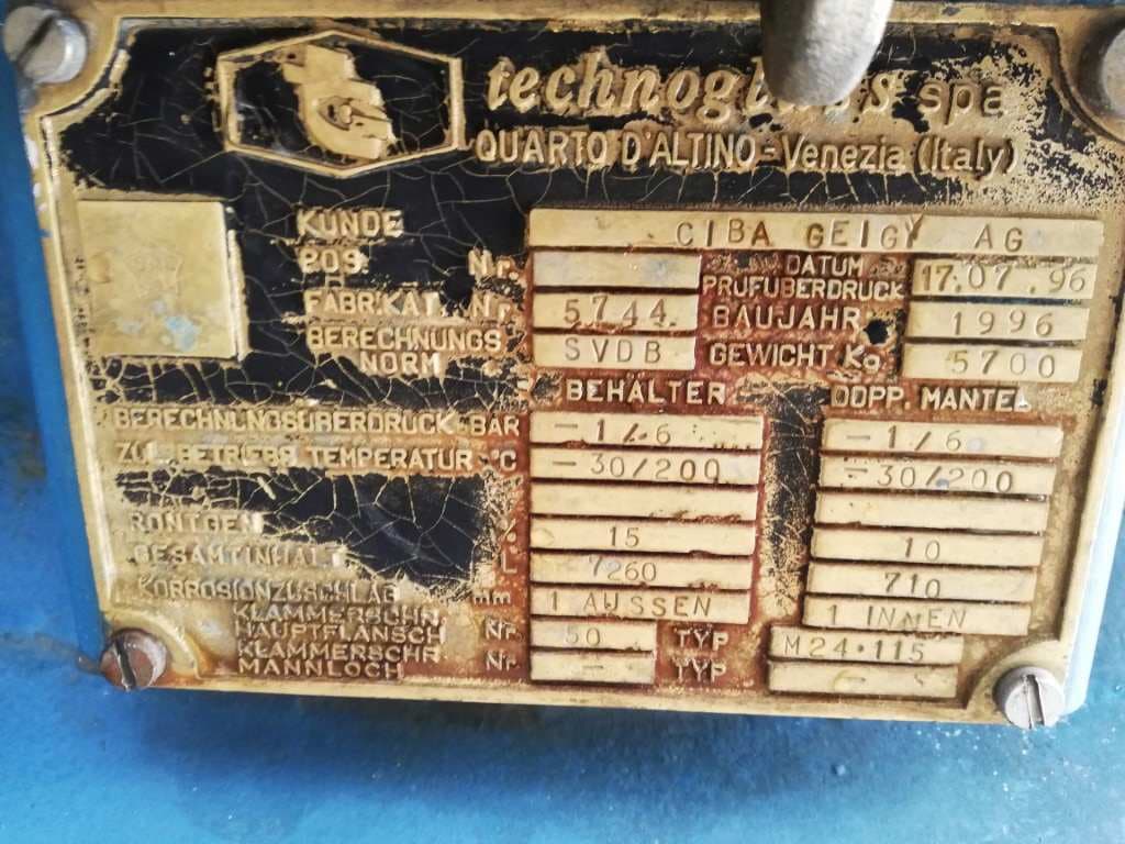 Technoglass AE6300 (stirrer Hastelloy C-22) - Стеклянный реактор - image 11