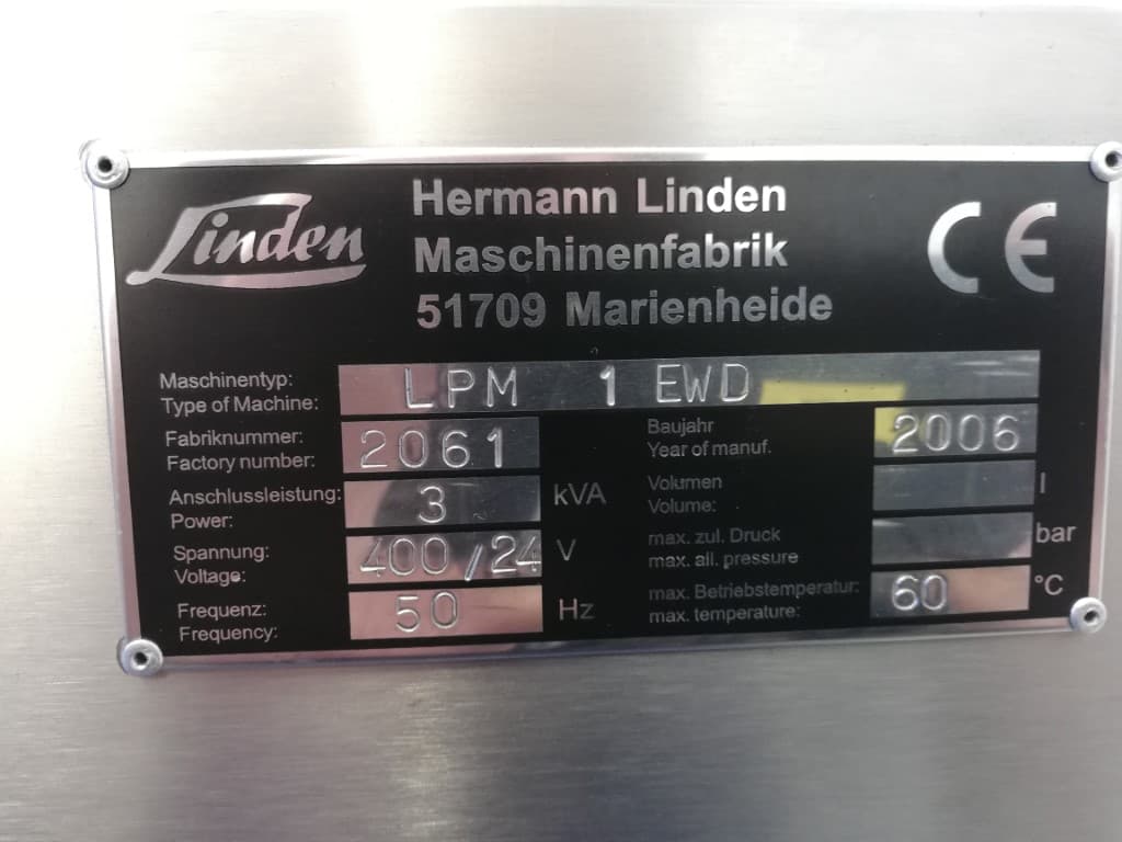 Hermann Linden LPM-1 EWD - Планетарный смеситель - image 10